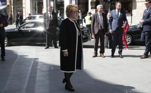 Polaganjem cvijeća kod Vječne vatre Matviyenko počela službenu posjetu BiH